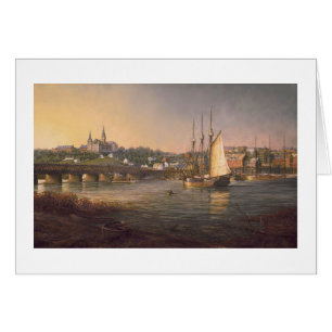 Paul McGehee "Old Georgetown on the Potomac"-kaart