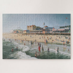 Paul McGehee "Old Ocean City" Jigzaag Puzzle Legpuzzel