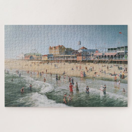Paul McGehee "Old Ocean City" Jigzaag Puzzle Legpuzzel (Horizontaal)