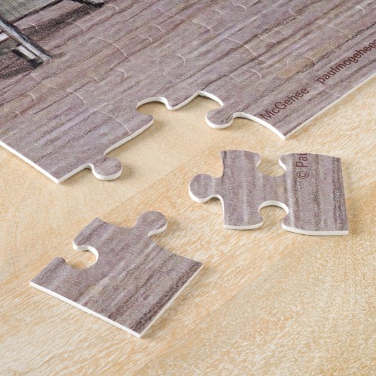 Paul McGehee "Popcorn Stand" Jigsaw Puzzle (Côté)