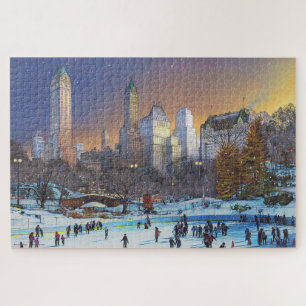 Paul McGehee Puzzle "L'hiver à Central Park"
