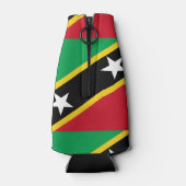 Paul McGehee "St.Kitts & Nevis Flag" fles koeler (Achterkant)
