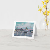 Paul McGehee "St. Michaels door Moonlight" Kaart (Gele Bloem)