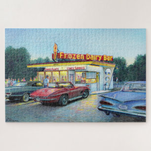 Paul McGehee "Summer Nights" Jigzaag Puzzle Legpuzzel