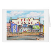 Paul McGehee "The Fun House - Ocean City, MD"-kaar (Voorkant Horizontaal)