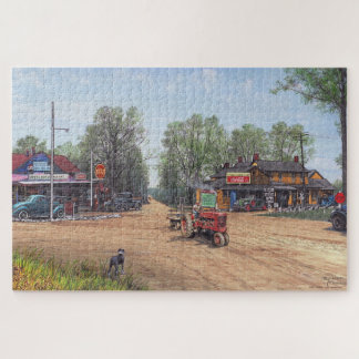 Paul McGehee "Tyson's Corner - 1940" Jigsaw Puzzel
