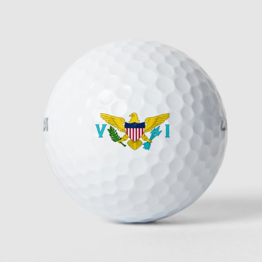 Paul McGehee "Virgin Islands" Wilson® golfballen (Voorkant)