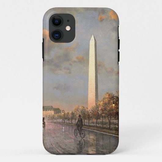 Paul McGehee "Washington Monument" iPhone Case (Achterkant)