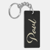 Paul Name whitegold Schlüsselanhänger Anhänger Sleutelhanger (Voorkant Links)