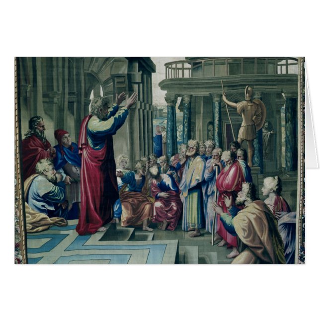 Paul Preaching in de Areopagus (Voorkant Horizontaal)
