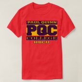 Paul Quinn College Apparel 1 T-shirt (Design voorkant)