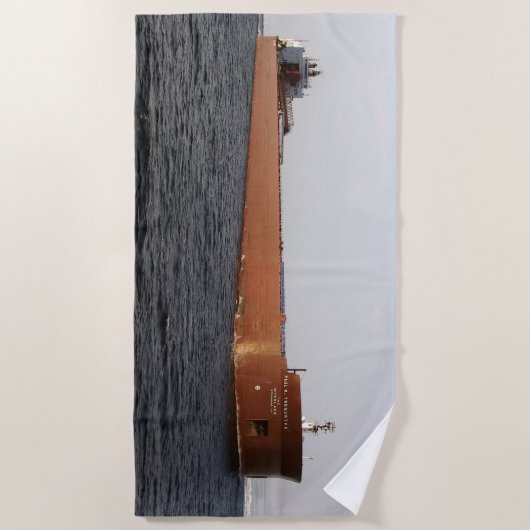 Paul R. serviette de plage Tregurtha (Devant)