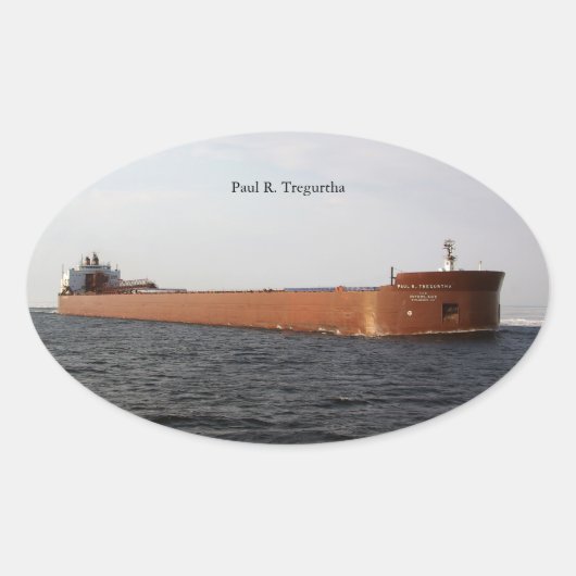 Paul R. Tregurtha autocollant (Devant)