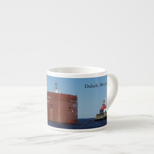 Paul R. Tregurtha Duluth espresso mok (Voorkant rechts)