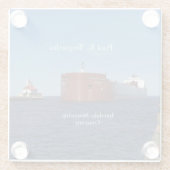 Paul R. Tregurtha Duluth glass onderzetter (Achterkant)