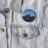 Paul R. Tregurtha Duluth-knop Ronde Button 5,7 Cm (In situ)