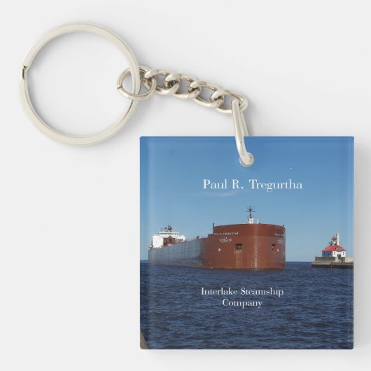 Paul R. Tregurtha Duluth-sleutelketen Sleutelhanger (Voorkant)