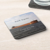 Paul R. Tregurtha ensemble de 6 dessous de verre e (Côté gauche)