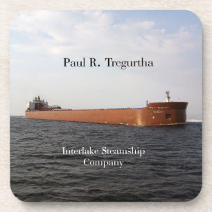 Paul R. Tregurtha ensemble de 6 dessous de verre e