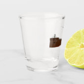 Paul R. Tregurtha shot glass Glas (Links)