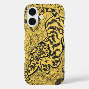 Paul Ranson Vintage Art Nouveau Gele Tijger Print iPhone 16 Hoesje