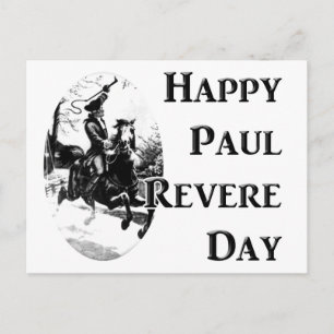 Paul Revere Day Briefkaart
