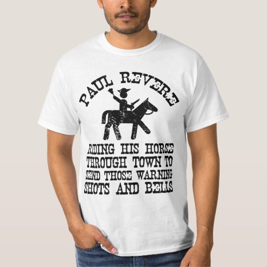 Paul Revere T-shirt (Voorkant)