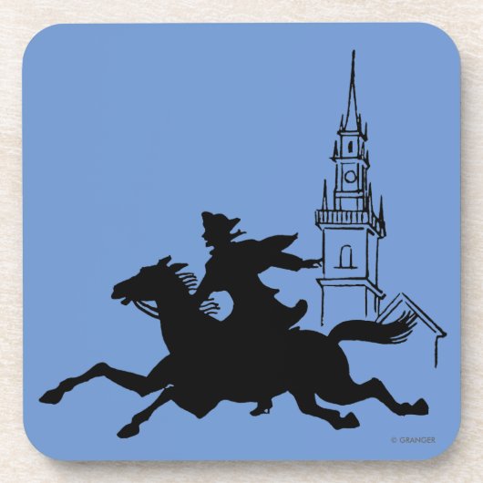 Paul Revere's Ride Bier Onderzetter (Voorkant)
