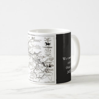 Paul Revere's Ride Black Mug Koffiemok