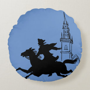 Paul Revere's Ride Rond Kussen