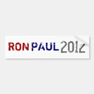 PAUL, RON, 2012 BUMPERSTICKER