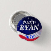 Paul Ryan 2016 Ronde Button 3,2 Cm (Voorkant /achterkant)