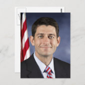 Paul Ryan Briefkaart (Voorkant / Achterkant)