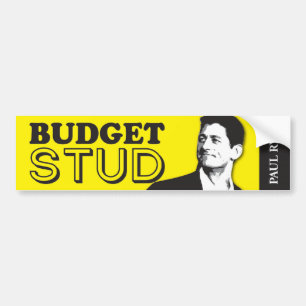 Paul Ryan is een Bumpersticker van de begrotingsst