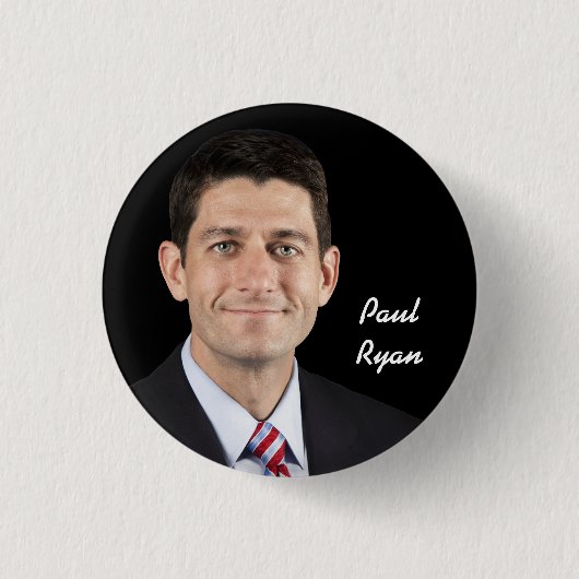 Paul Ryan Ronde Button 3,2 Cm (Voorkant)