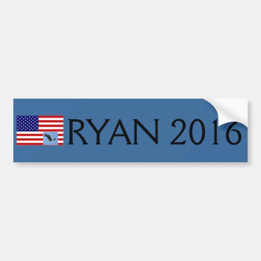 Paul Ryan voor president in 2016 bumpersticker (Voorkant)