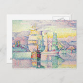 Paul Signac - Antibes, The Brigantines Briefkaart (Voorkant / Achterkant)