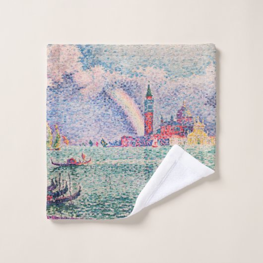Paul Signac - Arc-en-ciel, Venise (Gant de toilette)