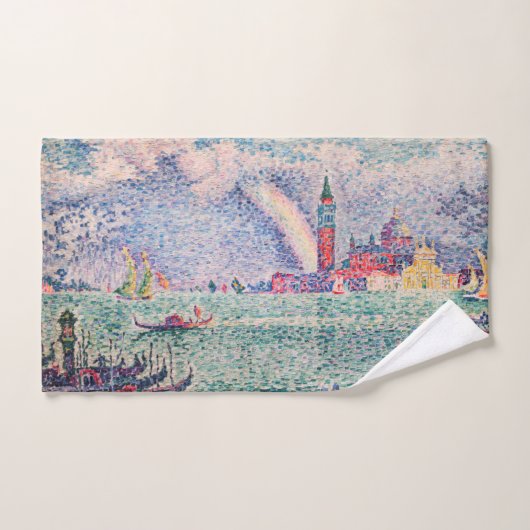 Paul Signac - Arc-en-ciel, Venise (Serviette à main)