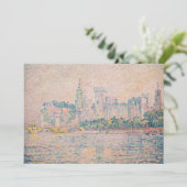 Paul Signac - Avignon, Morning Bedankkaart (Staand voorkant)