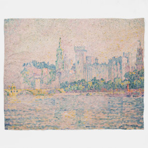 Paul Signac - Avignon, Morning Fleece Deken