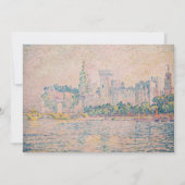 Paul Signac - Avignon, Morning Kaart (Voorkant)