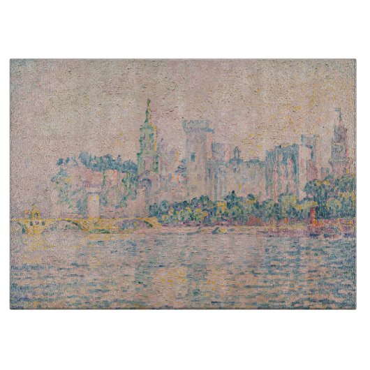 Paul Signac - Avignon, Morning Snijplank (Voorkant)