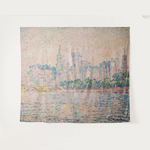 Paul Signac - Avignon, Morning Wandkleed