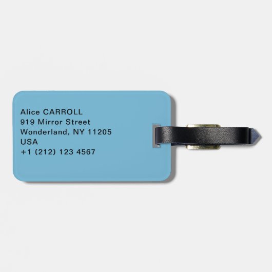 Paul Signac - Capo di Noli Bagagelabel (Achterkant horizontaal)