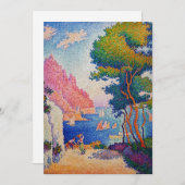 Paul Signac - Capo di Noli Kaart (Voorkant / Achterkant)