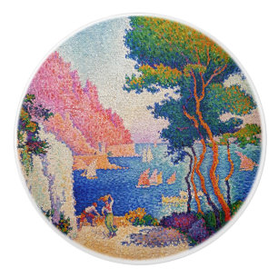 Paul Signac - Capo di Noli Keramische Knop