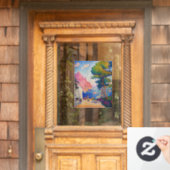 Paul Signac - Capo di Noli Raamsticker (Huis Deur)