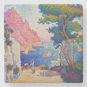 Paul Signac - Capo di Noli Stenen Onderzetter