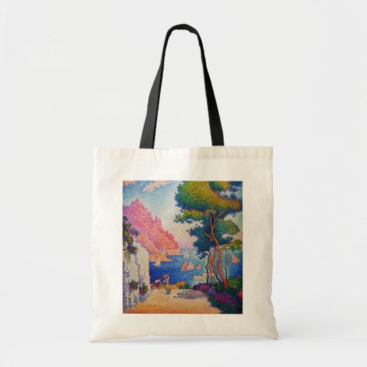 Paul Signac - Capo di Noli Tote Bag (Voorkant)